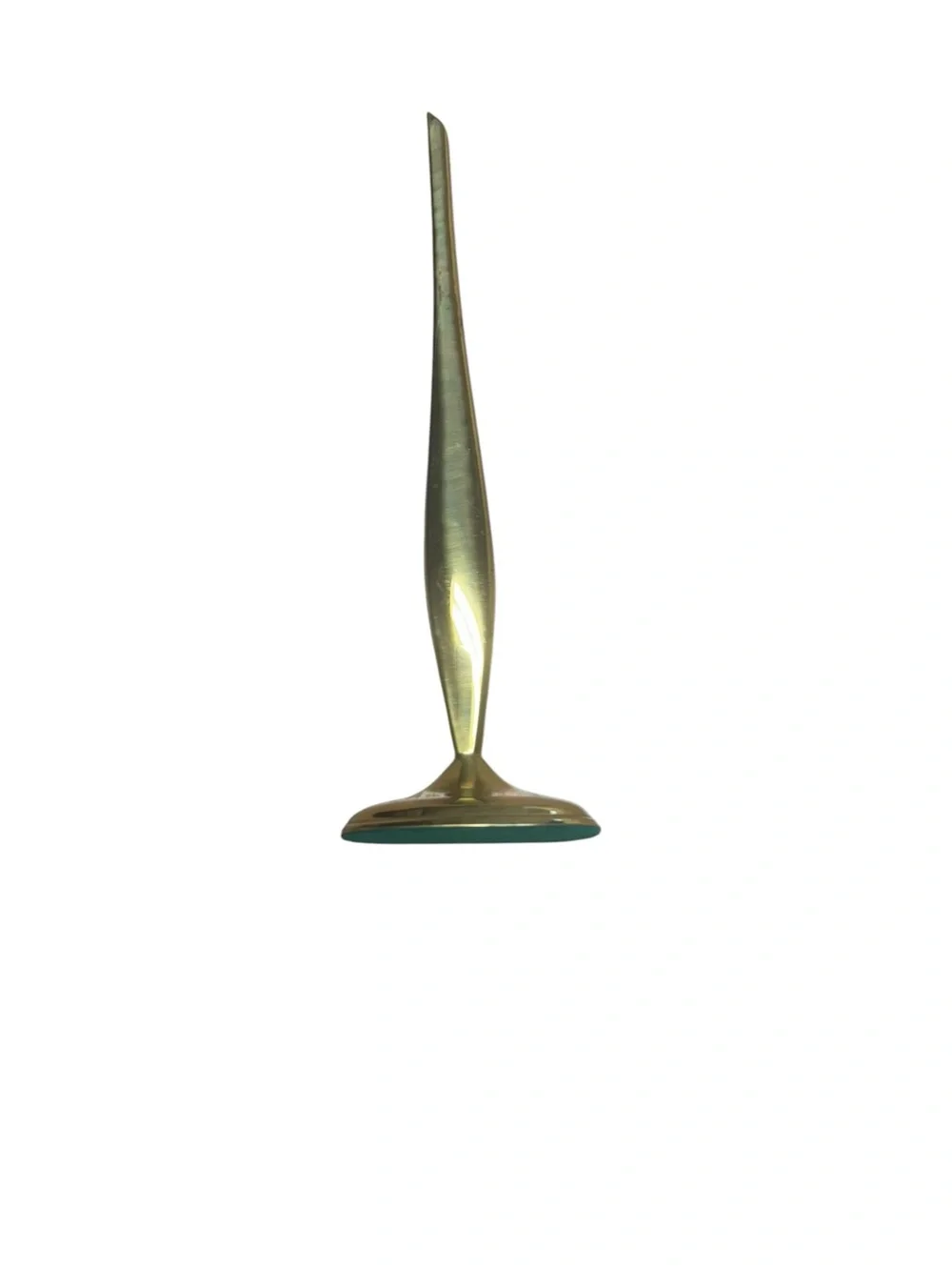 Vintage Small Brass Vase Bud Vase Single Flower Vase